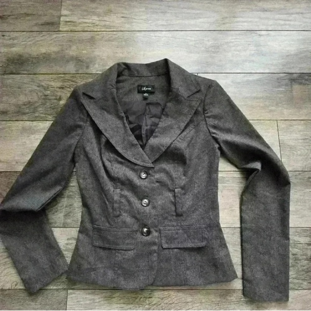 IZ  BYER brown womens small blazer